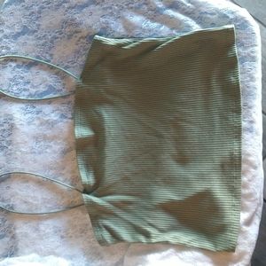 Spaghetti strap tank top